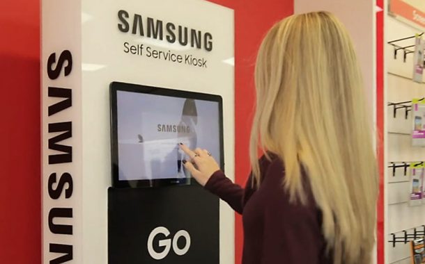 Samsung устанавливает терминалы самообслуживания для омниканальных продаж