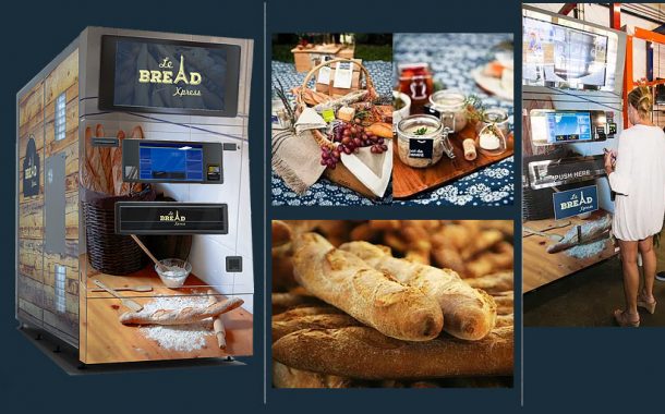 Автомат по выпечке хлеба Le Bread Xpress готовит французские багеты за 10 секунд