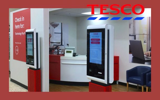Tesco потратит 1,2 млн фунтов на цифровые киоски для супермаркетов Tesco Extra