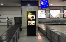 Рекламные терминалы TouchPlat установлены в аэропорту Манас