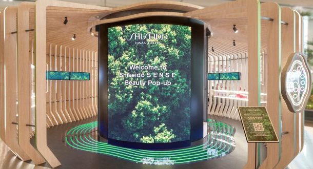 Shiseido предложила пассажирам «интерактивное путешествие»