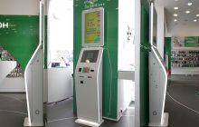 Терминалы самообслуживания в салонах «МегаФона»